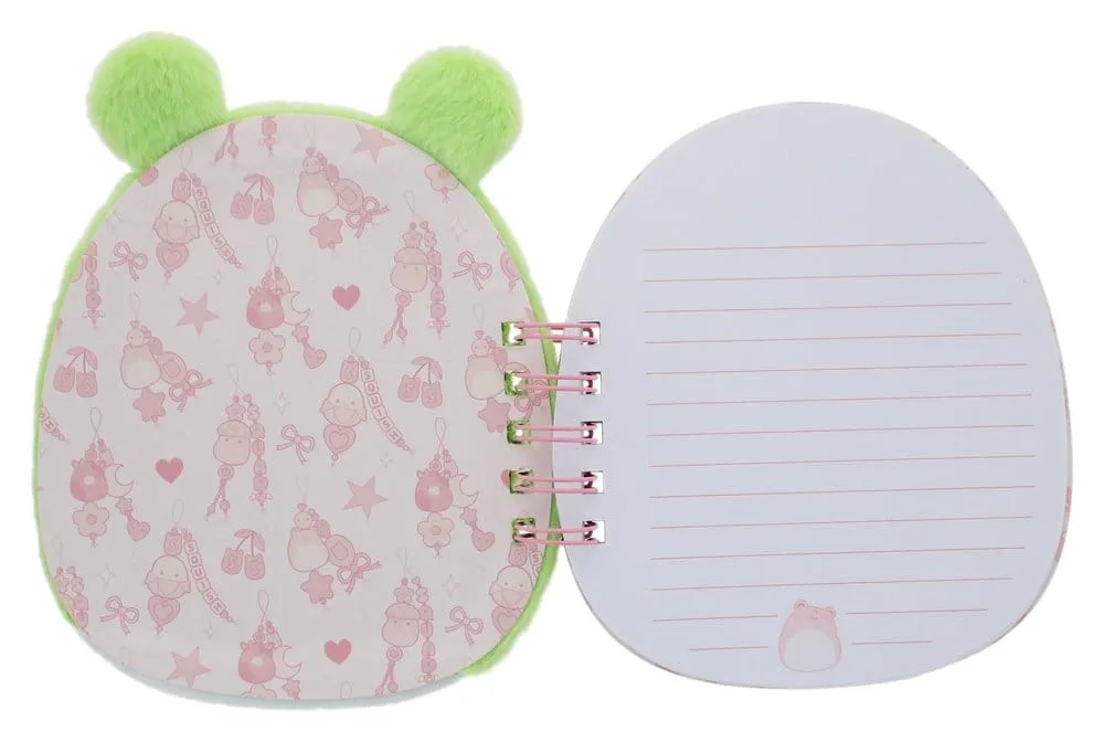 Squishmallows Plush Notebook – Frog A5 3