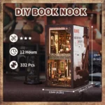 Rose Detective Agency Book Nook – CuteBee Bouwpakket 23 x 11 cm 19