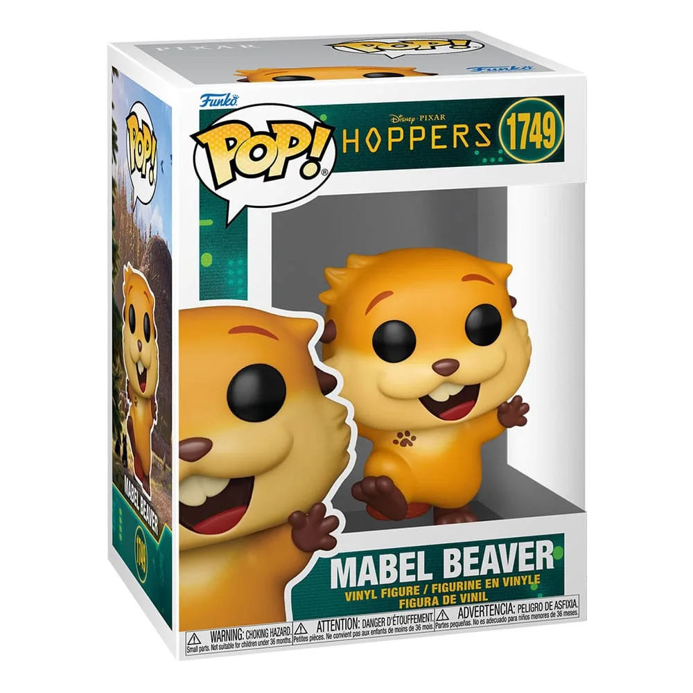 Hoppers Vinyl Figures – Mabel Beaver with Chase Set of 6 9 cm 4