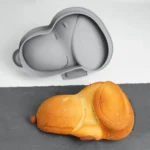 Peanuts Baking Tray – Grey Snoopy Silicone 2