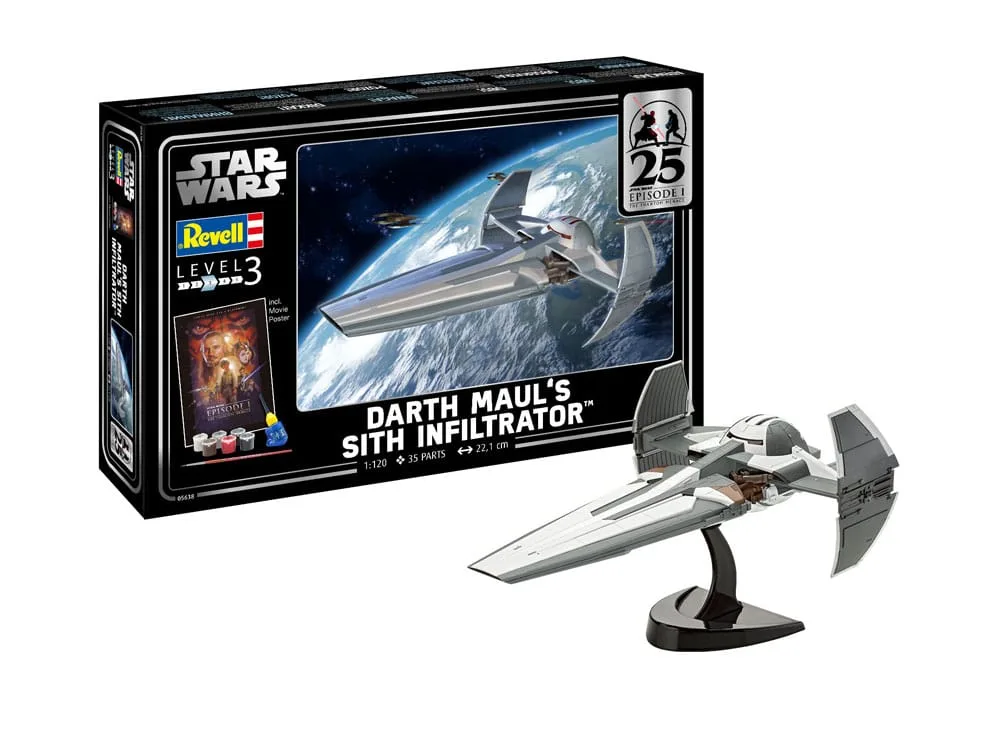Star Wars Model Kit – Darth Maul’s Sith Infiltrator 22 cm 2