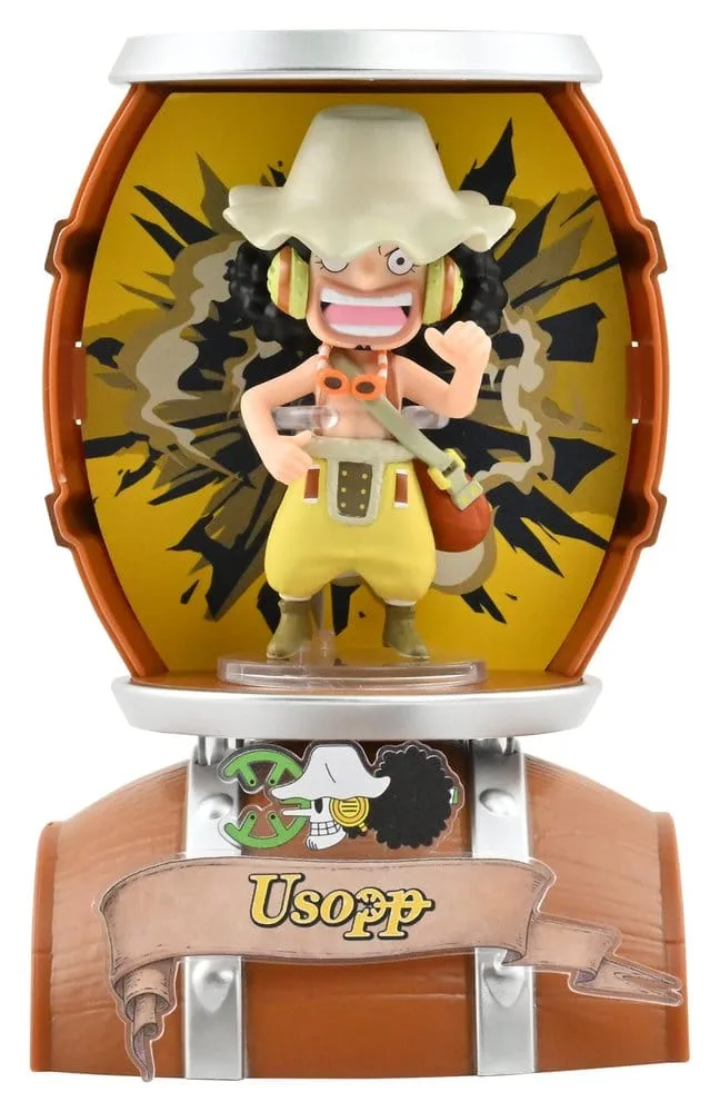 One Piece Mini Figures – Barrel Capsule 6-Box Display 9 cm 9
