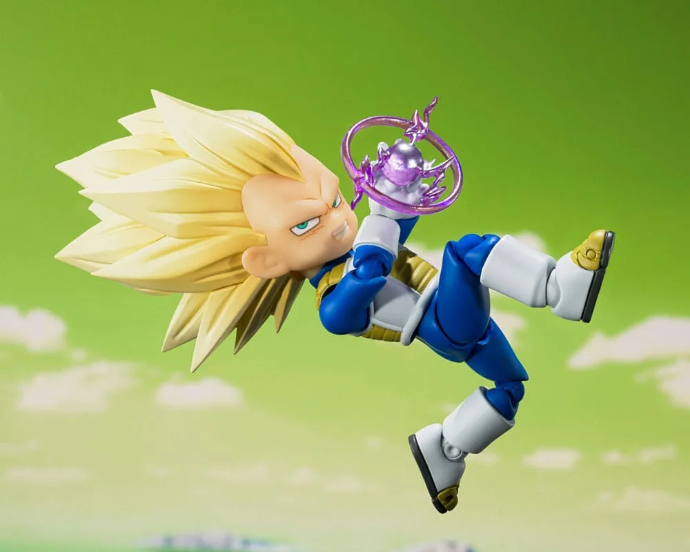 Dragon Ball Daima Action Figure – Super Saiyan 3 Vegeta Mini 8 cm 5