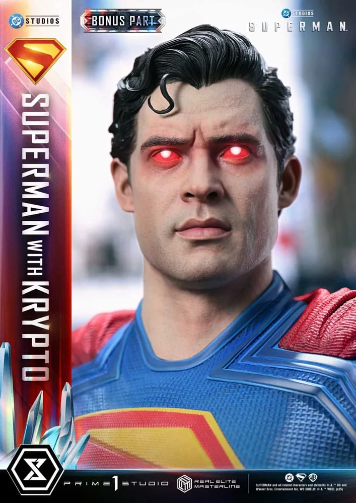Superman 2025 Statue – With Krypto Bonus Version 95 cm 6