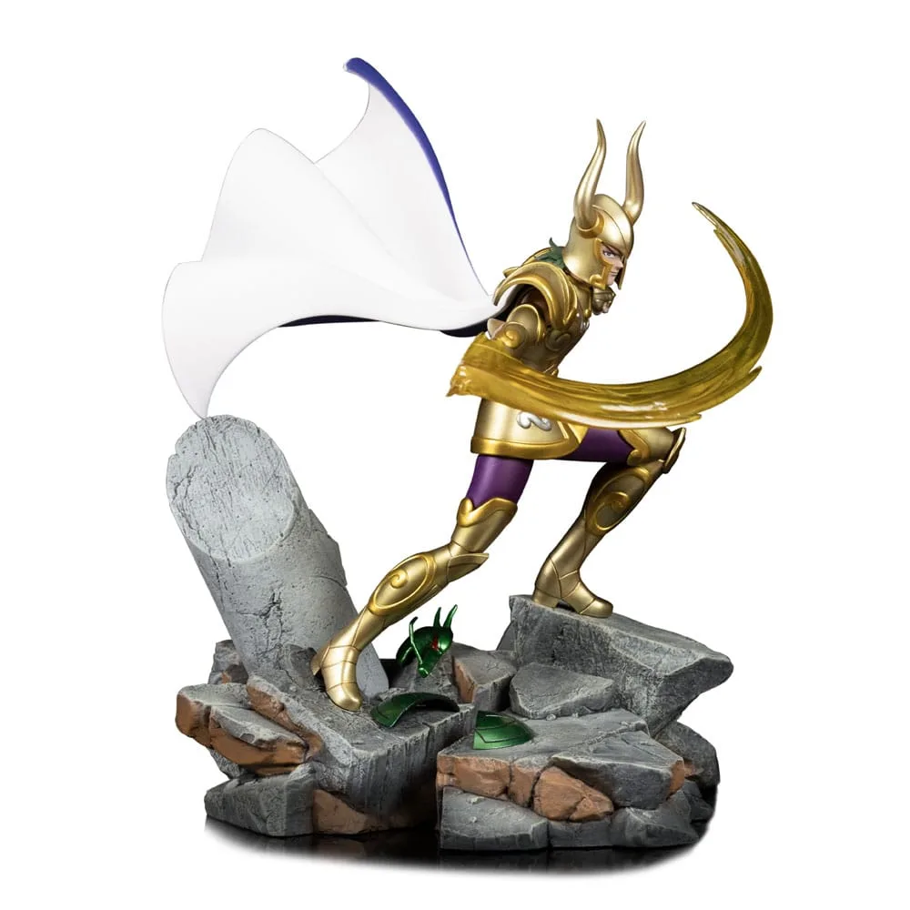 Saint Seiya Statue – Capricorn Shura Art Scale 25 cm 5