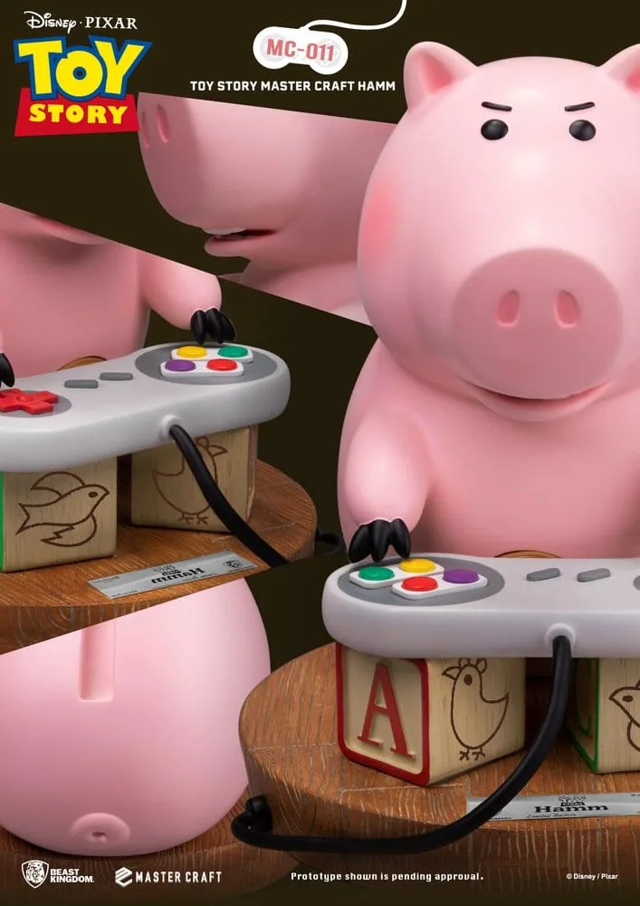 Toy Story Statue – Master Craft Hamm 28 cm 6