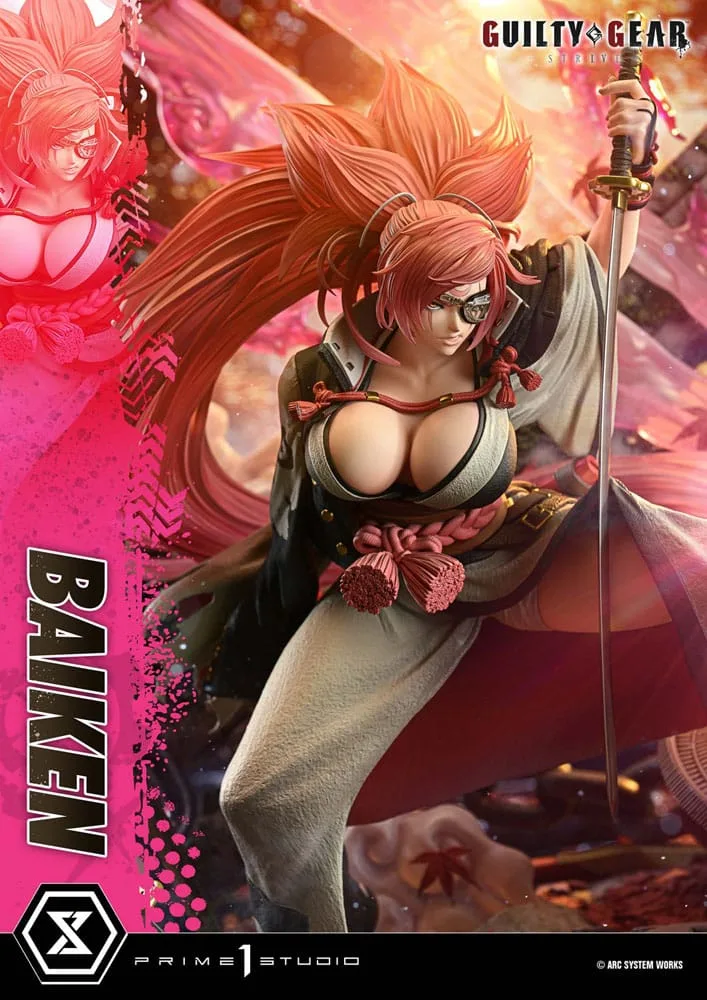 Guilty Gear Strive Statue – Baiken Bonus Version 1/4 Scale 80 cm 6
