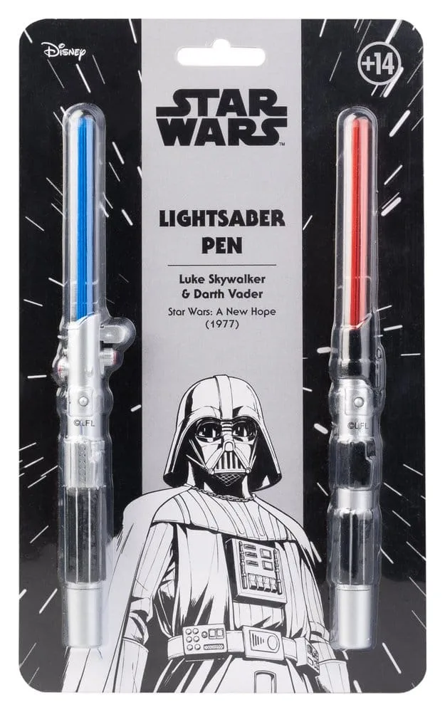 Star Wars Lightsaber Pens – Luke Skywalker and Darth Vader 2-Pack 2