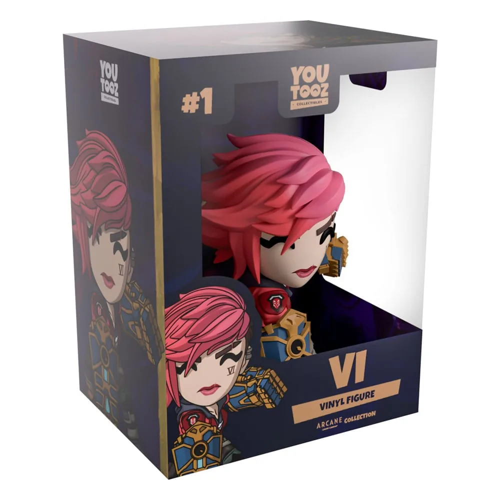Arcane Vinyl Figure – Vi with Hextech Gauntlets 10 cm 6