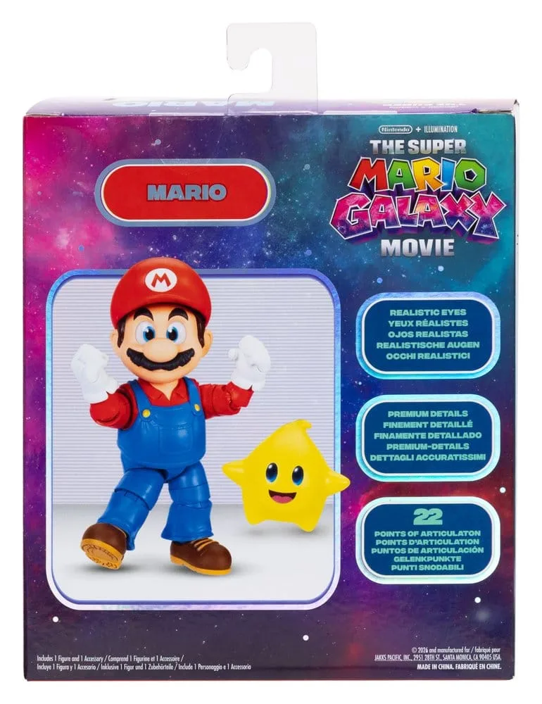 The Super Mario Galaxy Movie Action Figure – Mario 13 cm 5