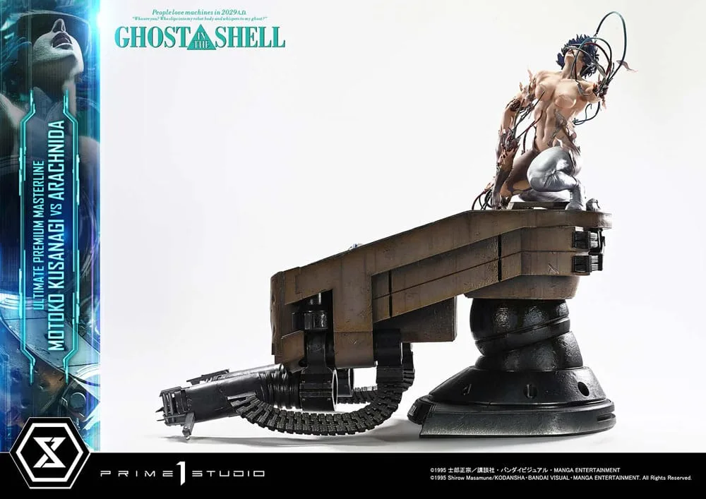 Ghost in the Shell Statue – Motoko Kusanagi vs Arachnida 68 cm 7