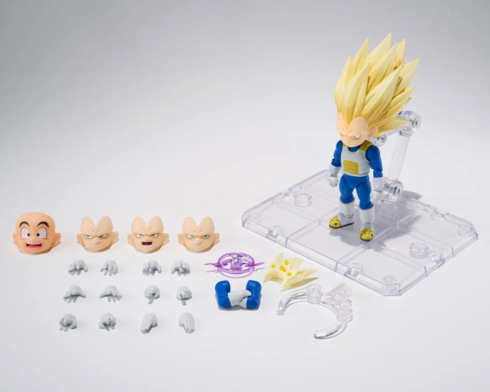 Dragon Ball Daima Action Figure – Super Saiyan 3 Vegeta Mini 8 cm 2