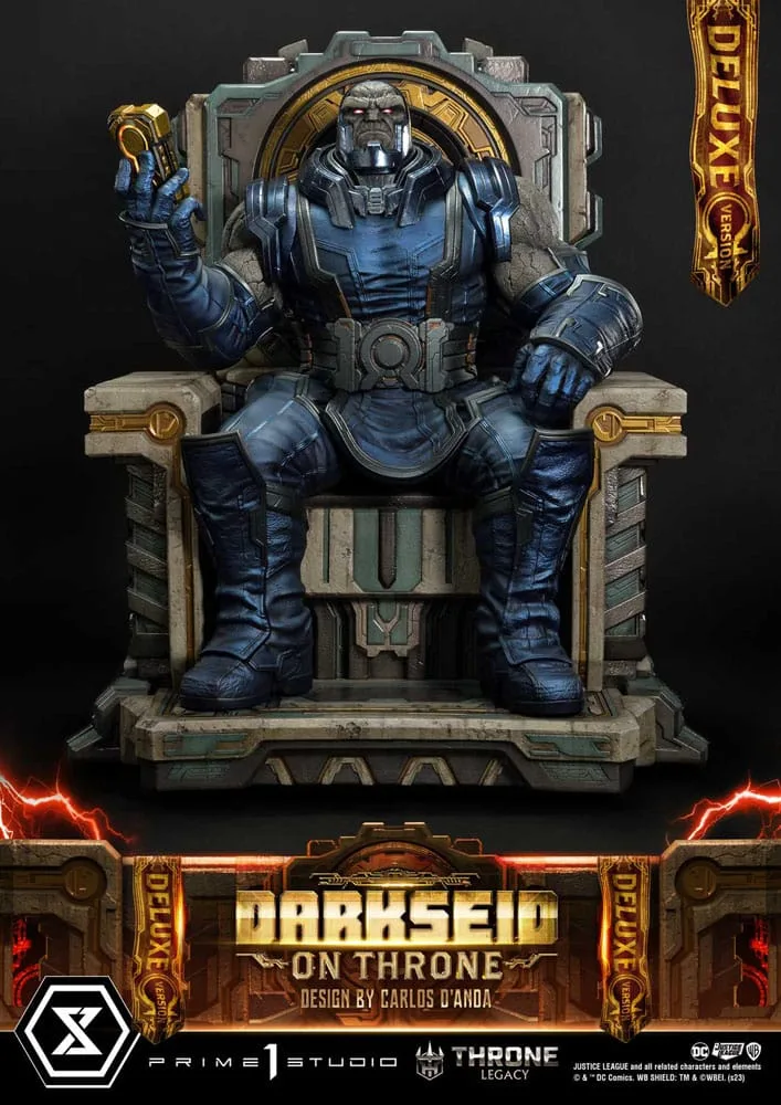 Justice League Beeld – Darkseid op troon Deluxe Bonus 65 cm 23