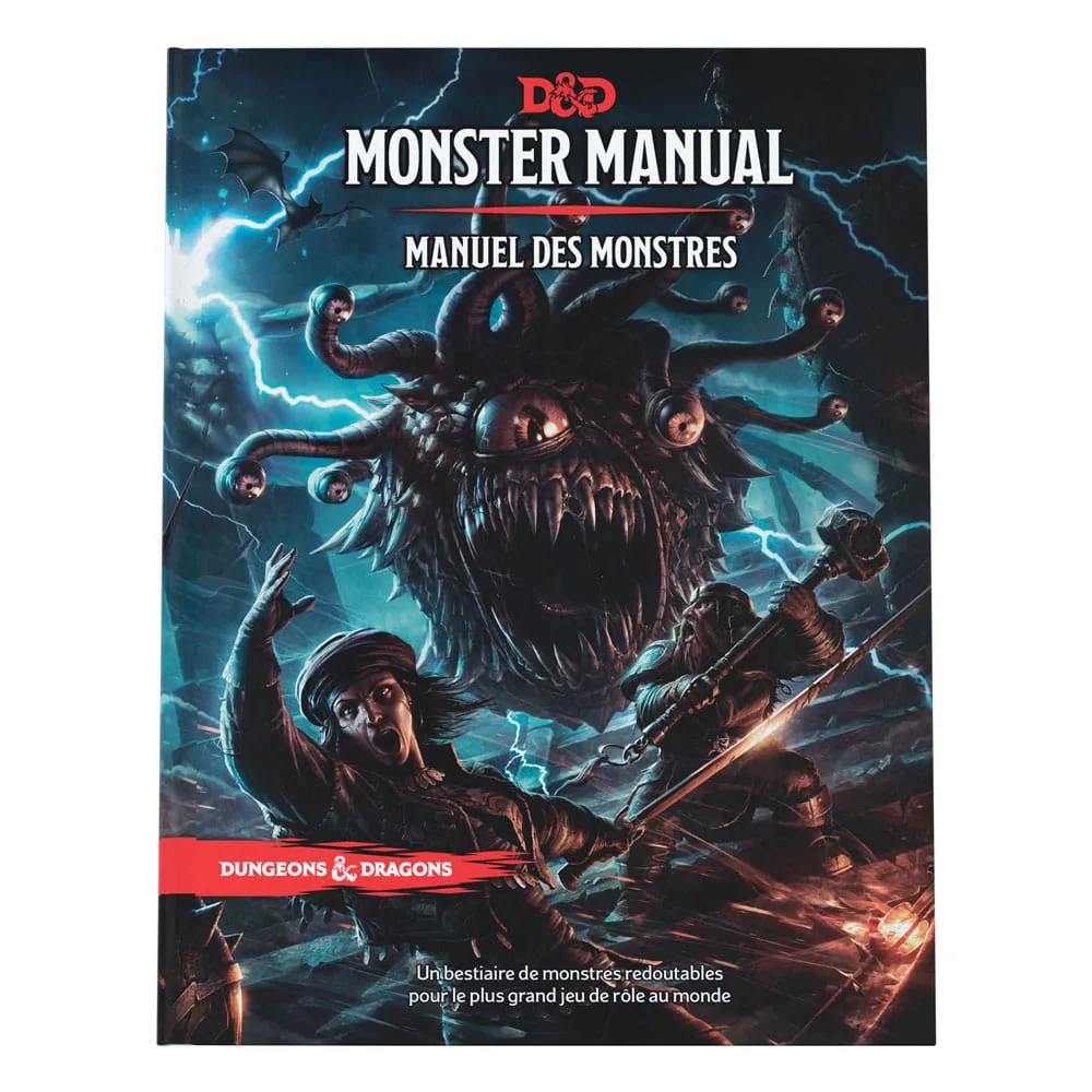 Dungeons & Dragons RPG Book – Monster Manual French Edition