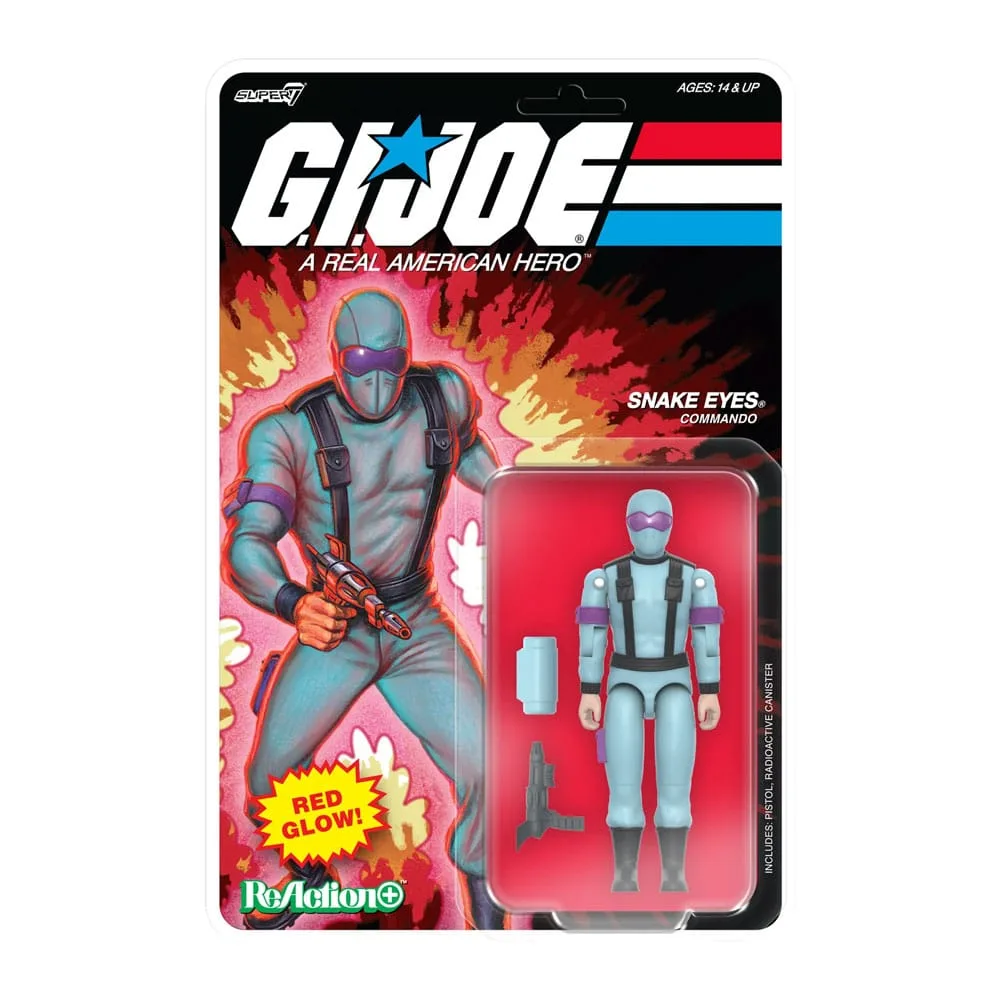 GI Joe Action Figure – Snake Eyes Red Glow 10 cm 2