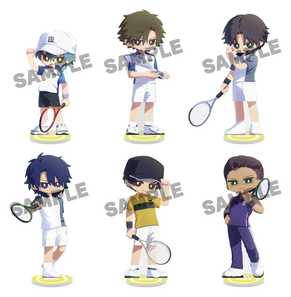 The New Prince of Tennis Mini Figures – Irusta Vol 1 8 cm Set of 6