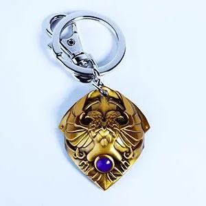 Warhammer 40K Keychain – Custodian Shoulder Plate 5 cm