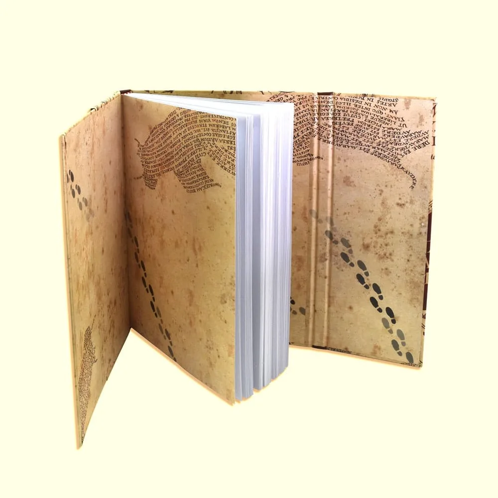 Harry Potter Magnetic Notebook – Marauders Map A5 2