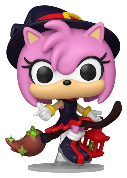 Sonic the Hedgehog Vinyl Figure – Funko Pop Amy on Broom 9 cm