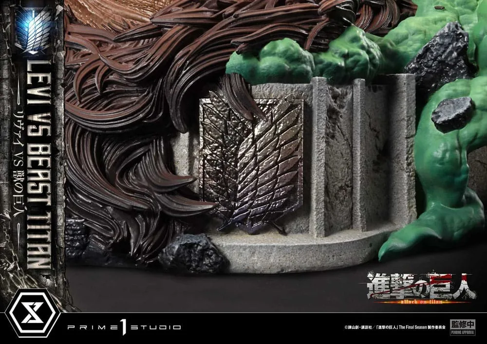 Attack on Titan Statue – Levi Versus Beast Titan 73 cm 23