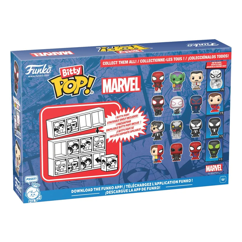 Spider-Man Vinyl Figures – Bitty Pop Series 1 4-Pack 2 cm 16
