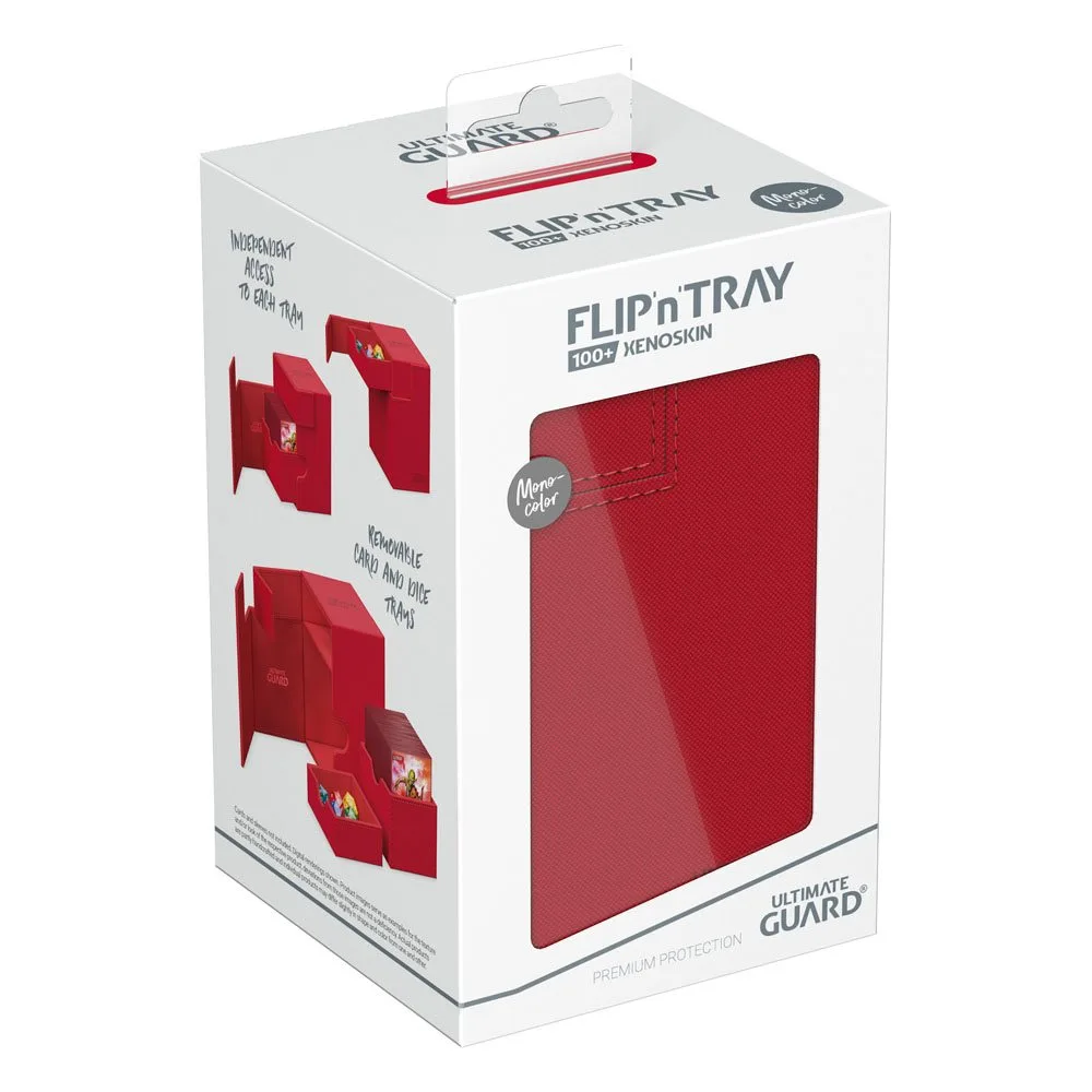 Ultimate Guard Deck Box – Flip’n’Tray 100+ Xenoskin Red 7