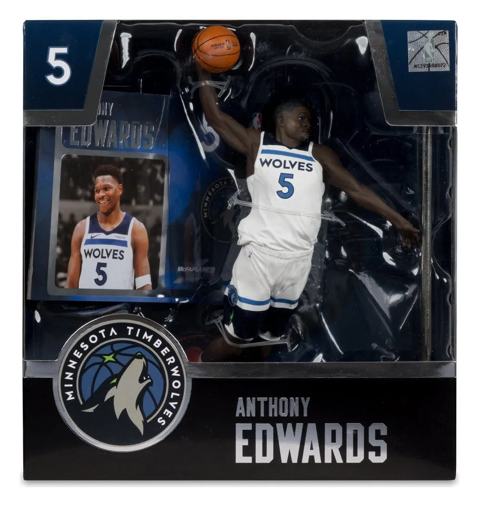 NBA Posed Figure – Anthony Edwards Timberwolves 21 cm 6