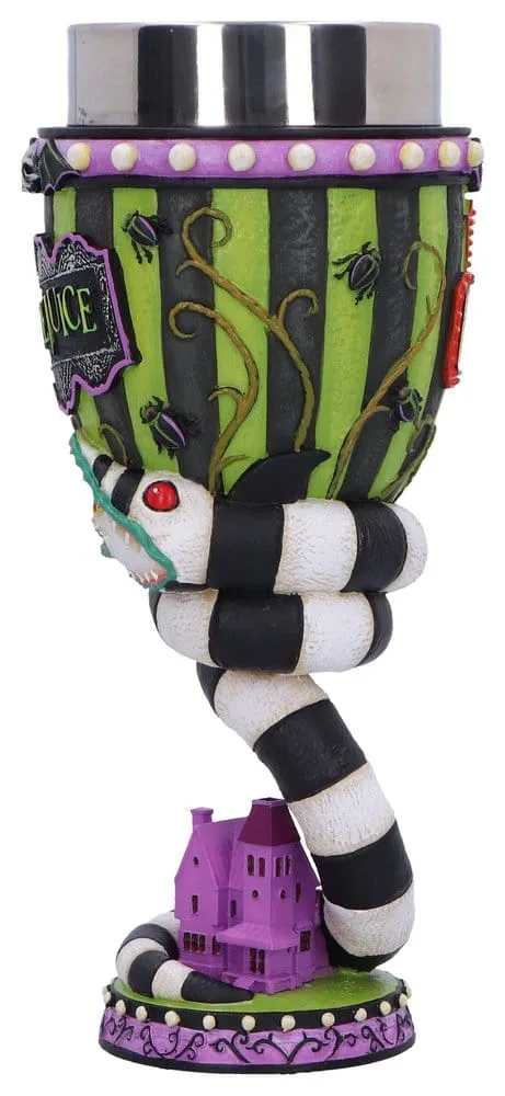 Beetlejuice Sammlerkelch – Zweiköpfiger Sandwurm 20 cm 2