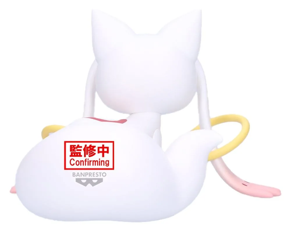 Puella Magi Madoka Magica Figure – Kyubey Fluffy Puffy Big 13 cm 3