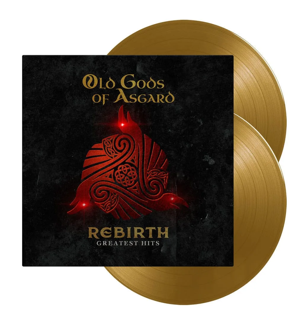 Old Gods of Asgard Vinyl – Rebirth Greatest Hits Gold 2LP