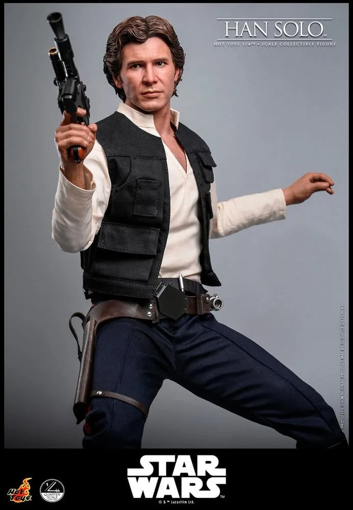 Star Wars Episode IV Action Figure – Han Solo 1/4 Scale 46 cm 15