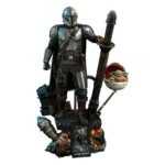 Star Wars Action Figures – Mandalorian and Child Deluxe 1/4 Scale 1