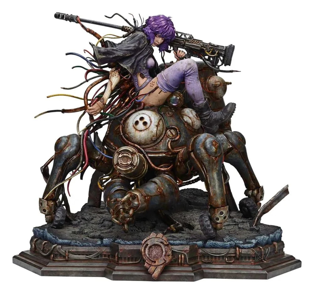 Ghost in the Shell Statue – Motoko Kusanagi and Tachikoma 53 cm