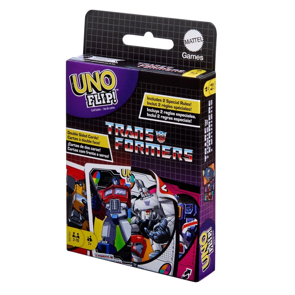 Transformers Card Game – UNO Flip 5