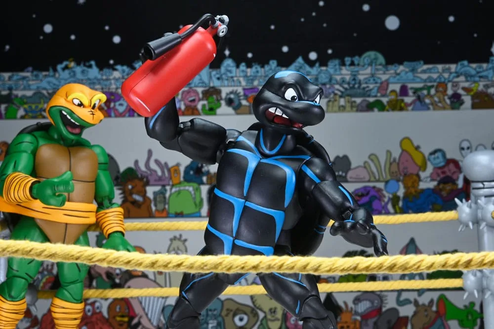 TMNT Action Figures – Stump Wrestling Turtles 4-Pack 18 cm 4