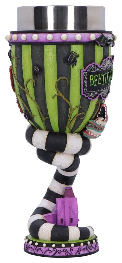 Beetlejuice Sammlerkelch – Zweiköpfiger Sandwurm 20 cm 4