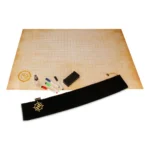 Tabletop RPG Grid Mat – ENHANCE Parchment Campaign Kit 1