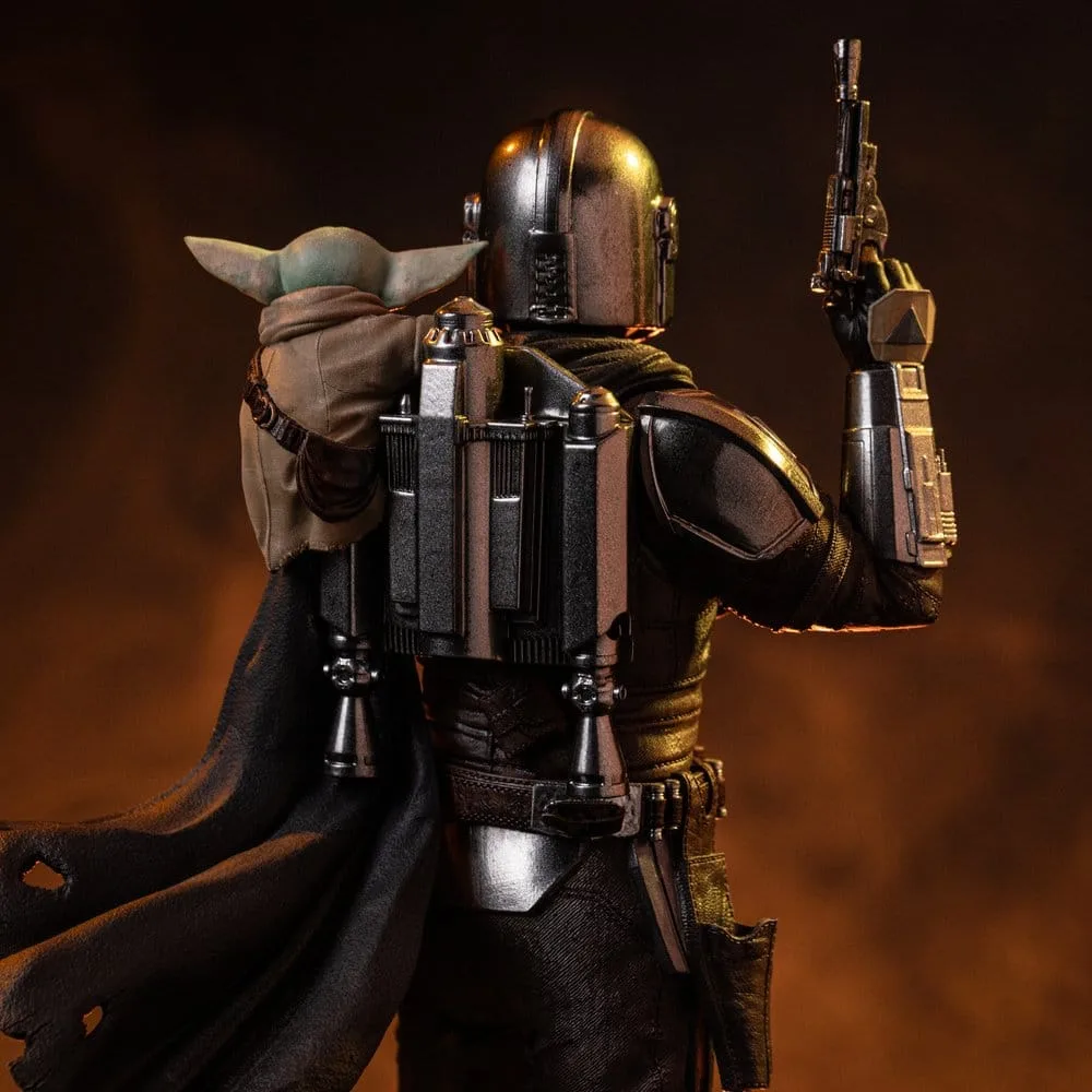 Star Wars Art Scale Statue – The Mandalorian and Grogu 1/10 25 cm 10