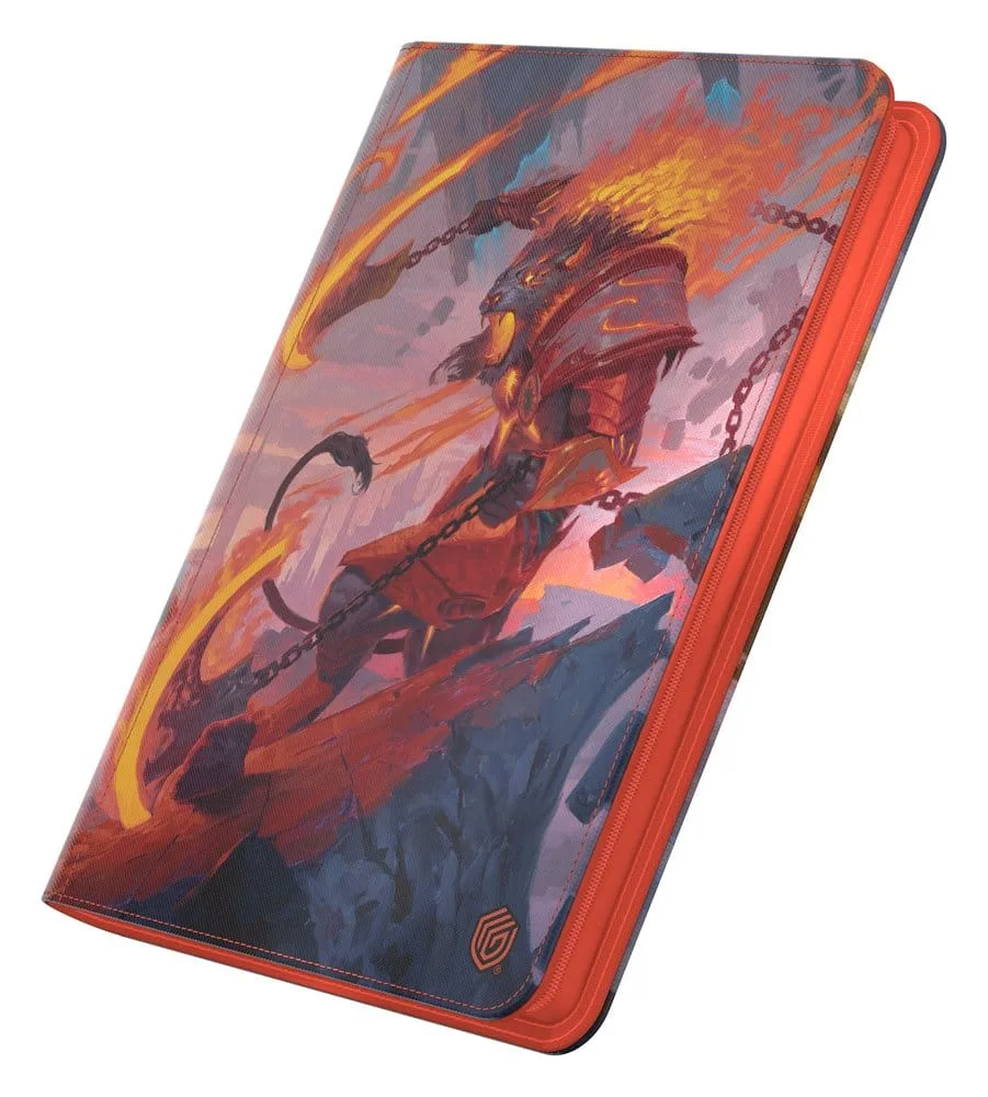 Magic the Gathering Binder – Zipfolio 360 White Mythic Red Mythic