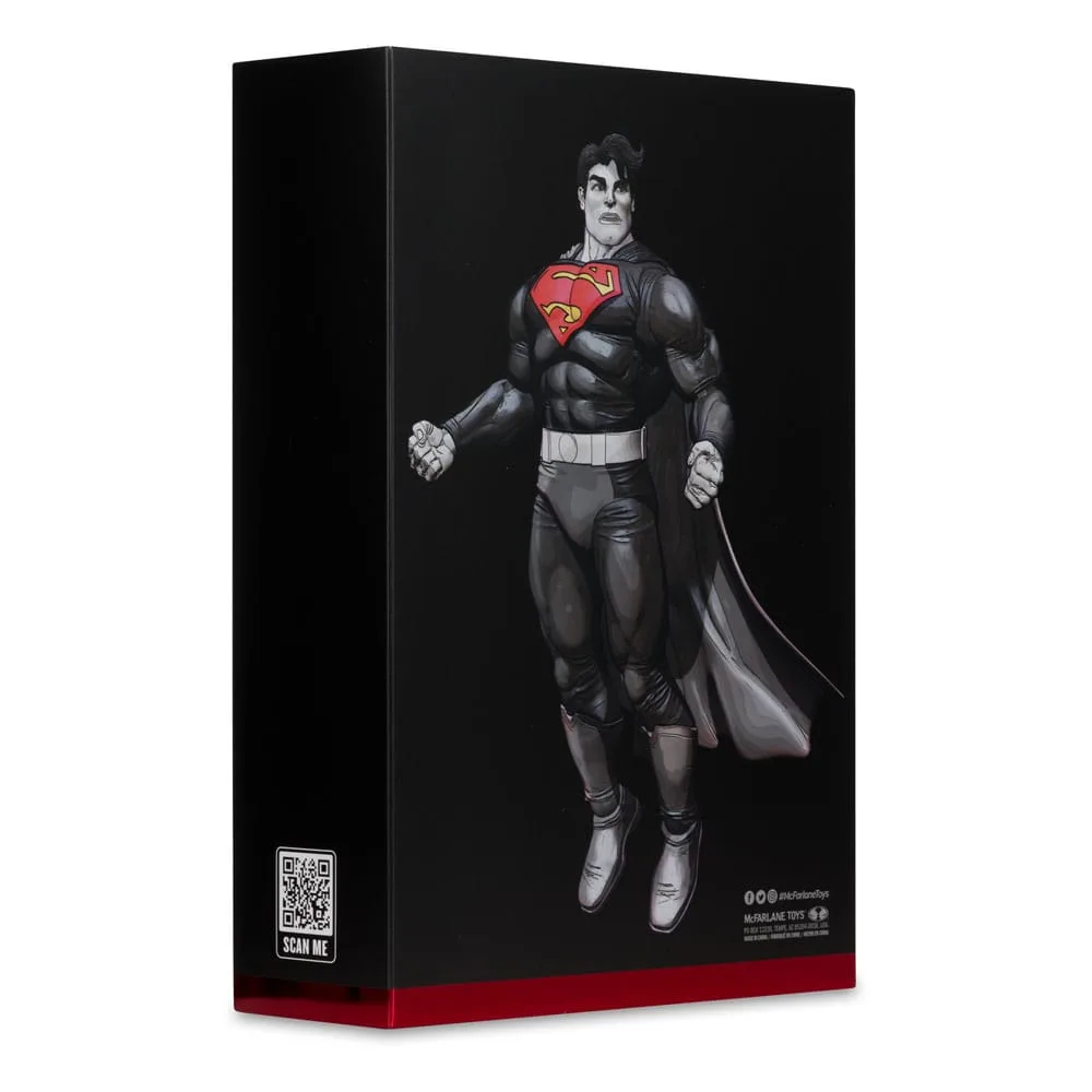 DC Action Figure – Superman Black & White Accent Edition 18 cm 10