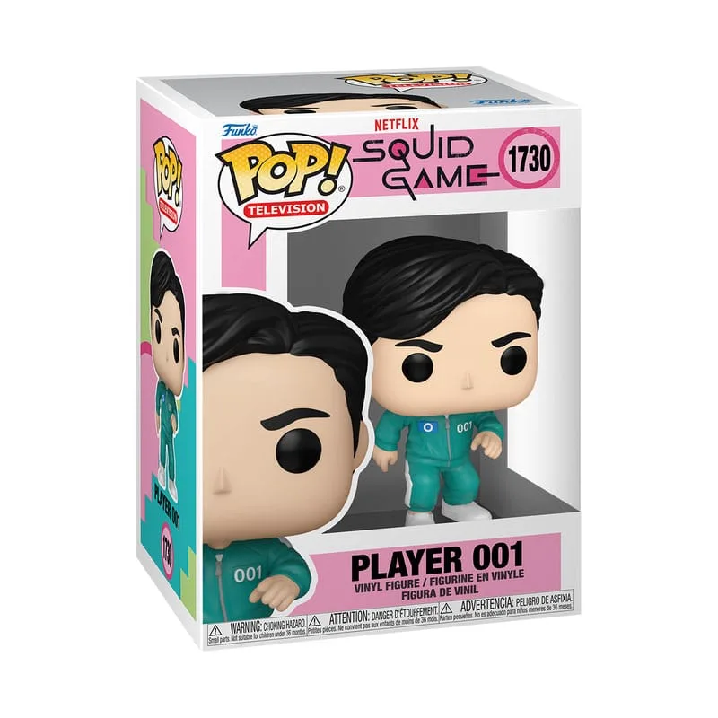 Squid Game Pop! Vinylfigur – Staffel 3 Spieler 001 9 cm 2