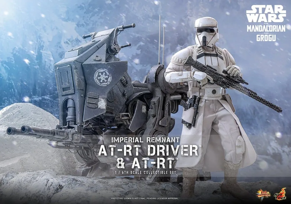 Star Wars Action Figure Set – Imperial AT-RT Driver and Walker 60 cm 8