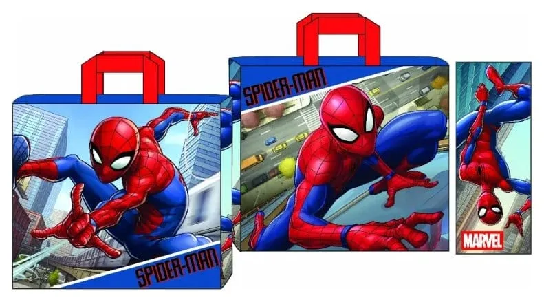 Spider-Man Shopping Bag – Recycled Materials 45 x 40 x 20 cm