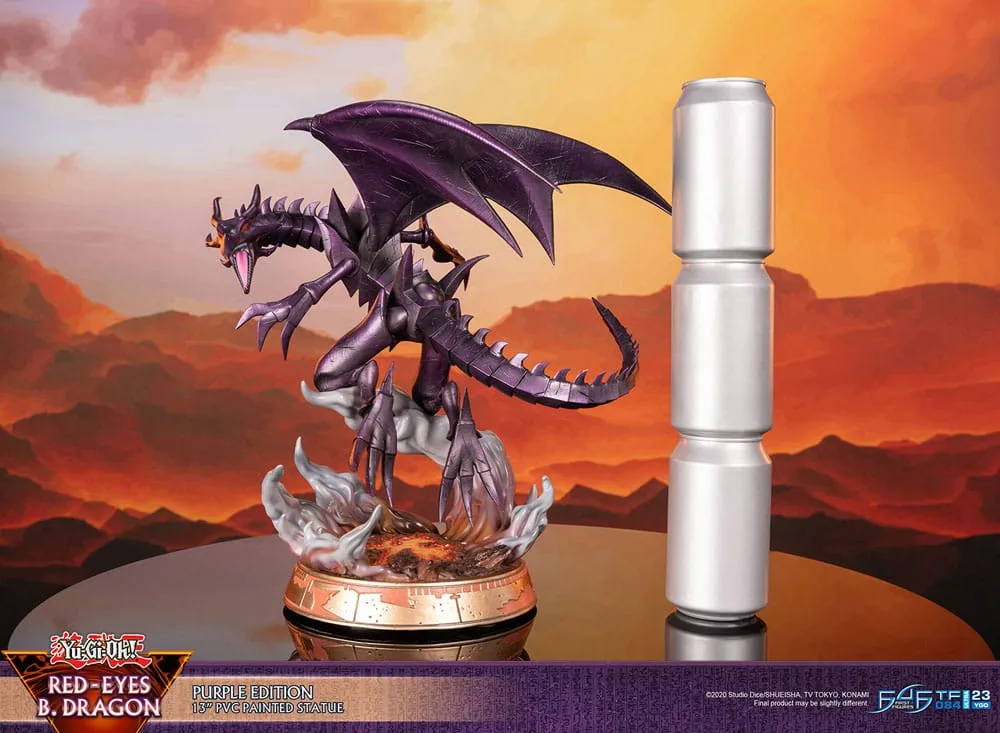 Yu-Gi-Oh Statue – Red-Eyes B. Dragon Purple 33 cm 23