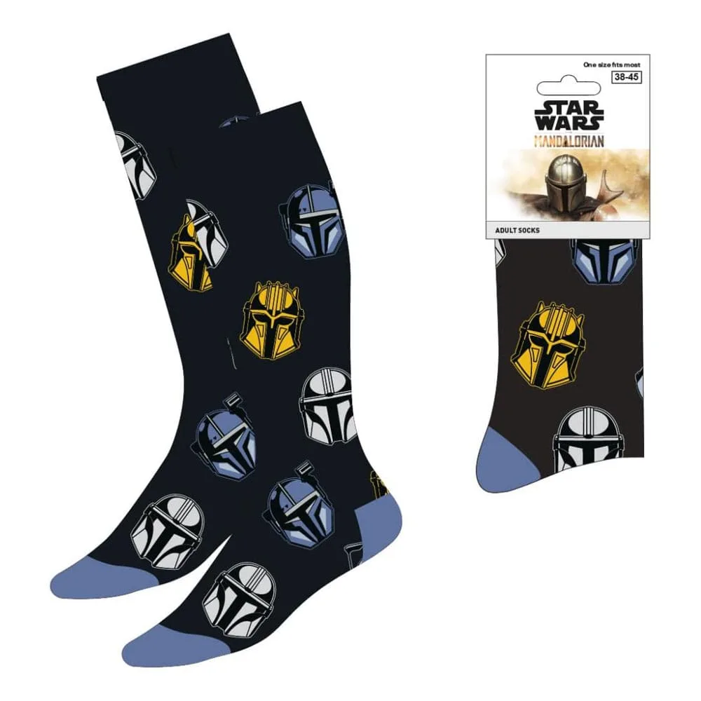 Star Wars The Mandalorian Socks – Helmets EU 38-45