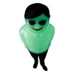 Dandadan vinylfiguur – Alien Serpo Luminous Version 15 cm 4