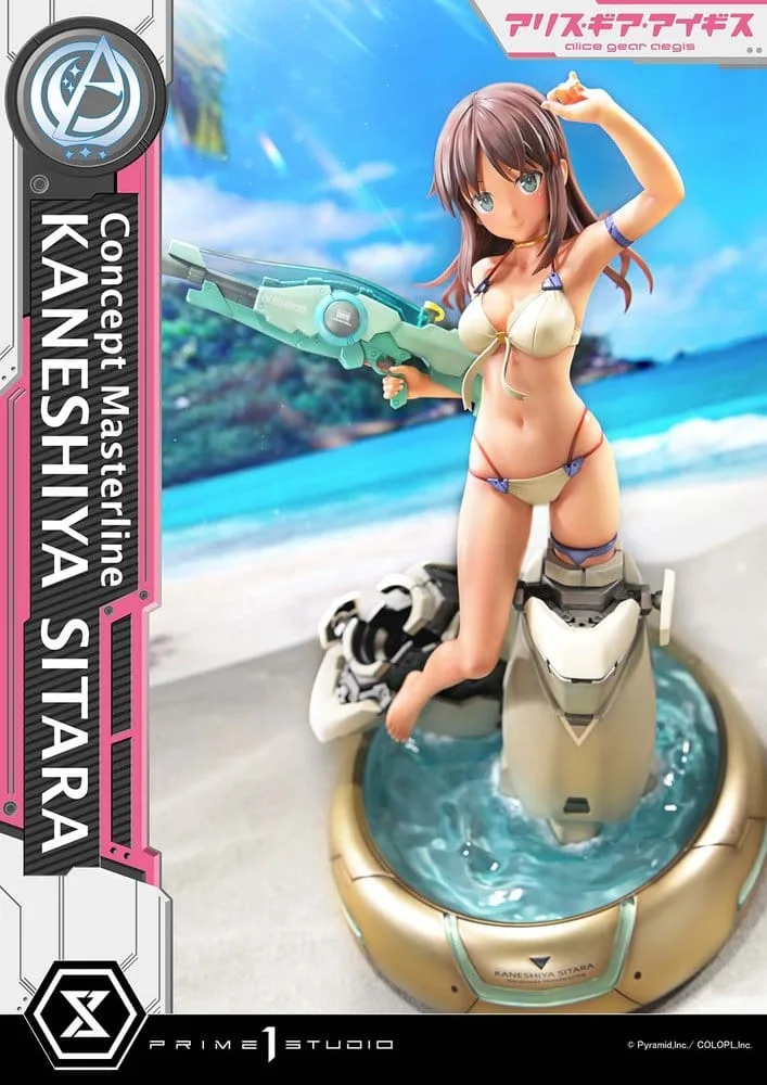 Alice Gear Aegis Statue – Sitara Kaneshiya Swimsuit 1:5 35 cm 3