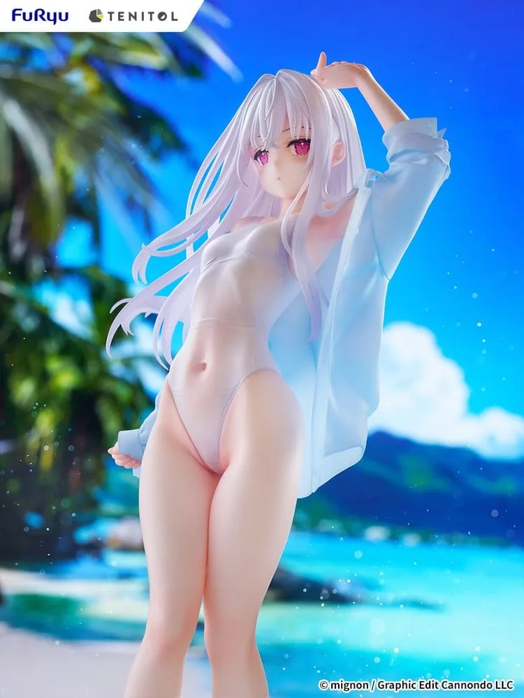 Mignon Works Statue – Tenitol Tall Shiro Swimsuit 30 cm 12