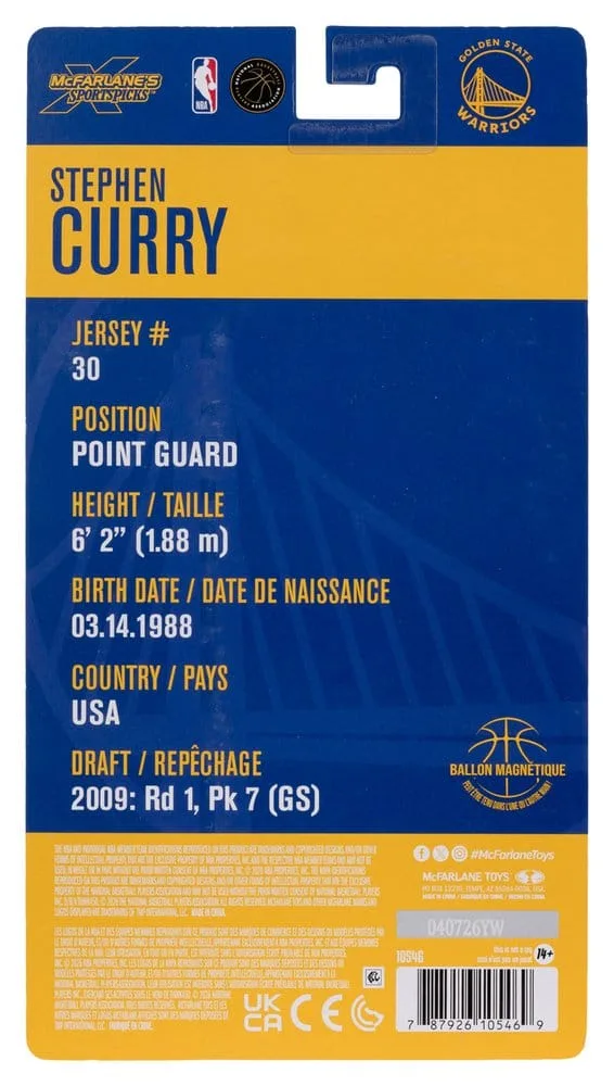 NBA Action Figure – Stephen Curry SportsPicks 15 cm 8