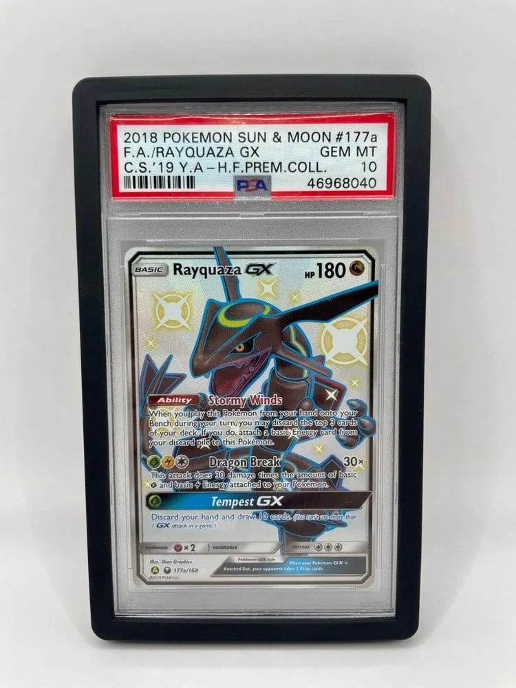 Evoretro Slab Bumper Protector – Black for PSA Cards 2